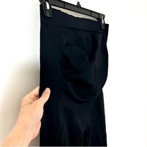 BLANQI Full Belly Support Black Maternity Leggings